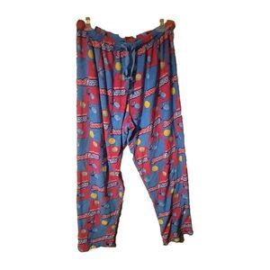 Sweet Tarts Women's Fleece Pajama Pants Sz 1X